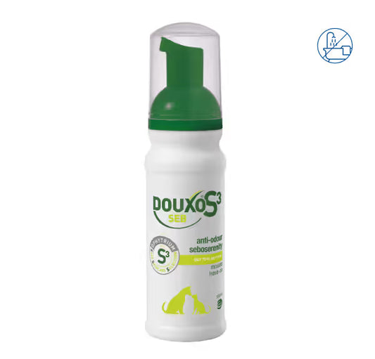 Douxo S3 Seb Mousse - För fet och torr, mjällig hud