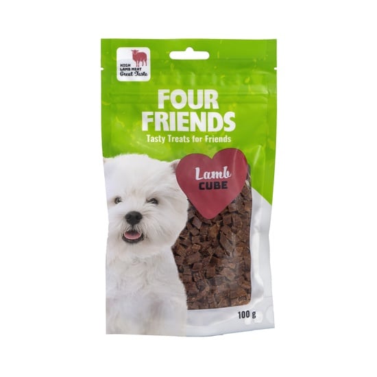 Hundgodis FourFriends Dog Lamb Cube